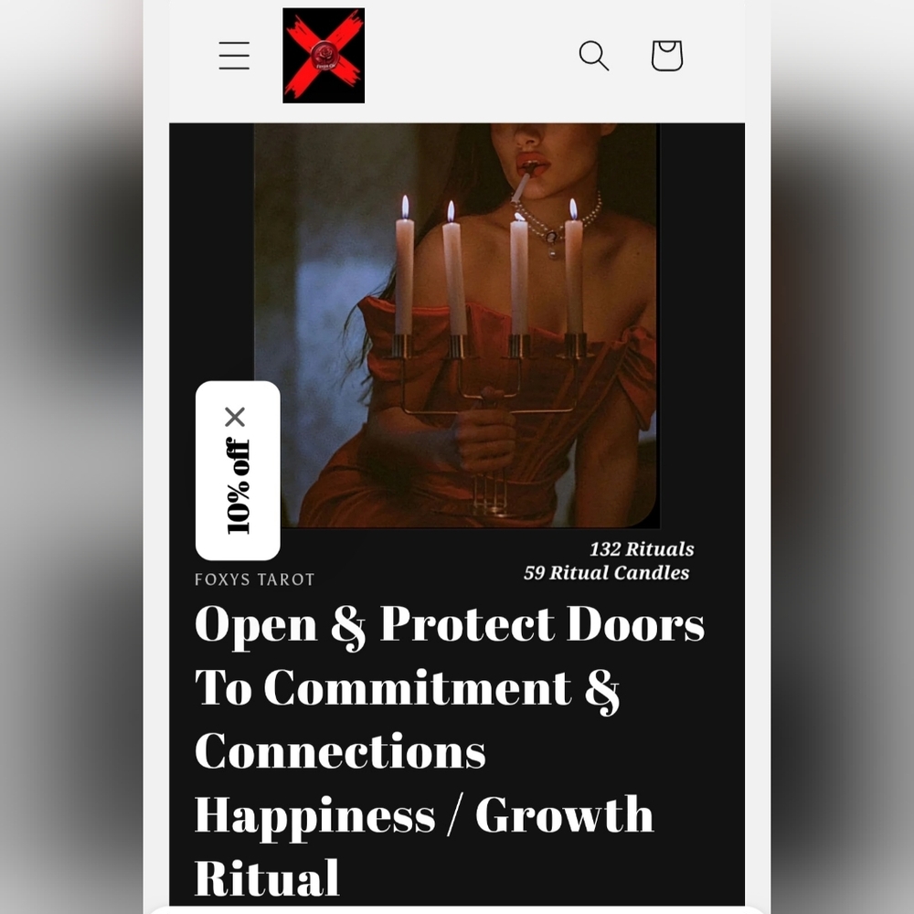 Open & Protect Doors To Commitment & Connections Happiness / Growth Ritual